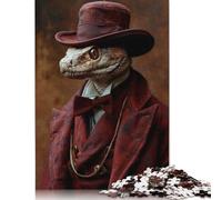 Puzzle di carta da 1000 pezzi Il Nobile Serpente Puzzle Decorazione da parete per la casa Giocattolo educativo Regalo per gioco di famiglia 38x26 cm/1000 pezzi