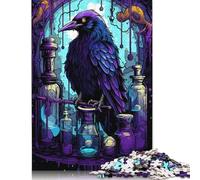 Puzzle di carta per adulti da 1000 pezzi di magia oscura, puzzle educativi antistress, regali di Natale, 38x26 cm/1000 pezzi