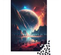 Puzzle di carta per adulti Fantasy_Anime_Paesaggio 1000 pezzi di puzzle Puzzle rettangolare Gioco di sviluppo intellettuale 1000 pezzi (38x26 cm)