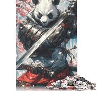 Puzzle di carta rettangolare con spada da samurai, giocattolo per sfida relax, per bambini e bambine, regalo per la festa del papà, 1000 pezzi (75x50 cm)