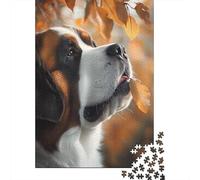Puzzle di carta rettangolare per bambini e bambine, con tema il mastino tibetano, 1000 pezzi (75x50 cm)