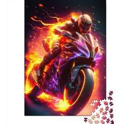 Puzzle di carta RIDER da 1000 pezzi per adulti, gioco educativo, sfida, giocattolo, regali per la vigilia di Natale, 1000 pezzi (38x26 cm)