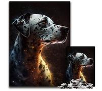 Puzzle di cartone dalmata dorato da 1000 pezzi per adulti, puzzle per adulti, rompicapo impegnativo - giocattolo rilassante per adolescenti 26X38CM/10,23x14,96 pollici