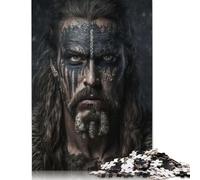Puzzle di cartone di alta qualità per adulti e adolescenti, divertente attività da fare a casa con l'antica tribù norrena, regalo per la festa del papà, 1000 pezzi (75x50 cm)