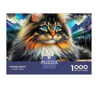 Puzzle di cartone liscio da 1000 pezzi con ritratto soffice e illuminato dal sole, per coppie, per il tempo libero, per appassionati di hobby, 70x50 cm/1000 pezzi