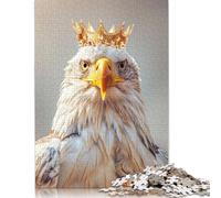 Puzzle di cartone premium "Aquila Corona Pastello" per adulti e adolescenti, 1000 pezzi (26x38 cm)