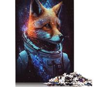 Puzzle di cartone premium con astronauta spaziale, 100% riciclato, per bambini adulti, regali di Halloween, 1000 pezzi (75x50 cm)