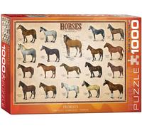 Puzzle Di Cavalli 1000 Pezzi Di Eurographics 480Mm X 680Mm (Pz)