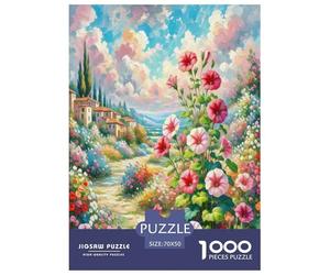 Puzzle di cervi per adulti e bambini, 1000 pezzi, gioco di sfida fantasioso, giochi educativi, decorazione per la casa, regali di compleanno, famiglia, adolescenti, difficile, 75x50 cm/1000 pezzi