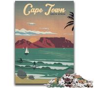 Puzzle di Città del Capo da 2000 pezzi per adolescenti, regalo, gioco per famiglie, antistress, sfida difficile, fantastici regali e giocattoli, 2000 pezzi (70x100cm)