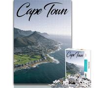 Puzzle di Città del Capo per adulti 1000 pezzi, gioco per famiglie antistress, sfida difficile, ottimi regali e giocattoli, 50x75cm