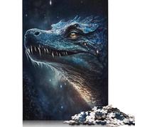 Puzzle di coccodrilli galattici per adulti, puzzle rompicapo difficili e difficili per adulti e bambini, regalo di Natale 1000 pezzi (75x50 cm)
