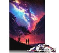 Puzzle di coppia della Via Lattea per adulti dai 18 anni in su, puzzle per bambini, 1500 pezzi (85x57 cm)