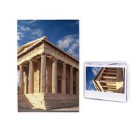 Puzzle di costruzione della storia della Grecia, 1000 pezzi, puzzle personalizzato, puzzle in legno per adulti, foto puzzle arte da appendere alla parete, decorazione per compleanno, matrimonio, San