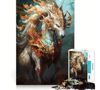 Puzzle di creature fantastiche mitologiche per ragazzi, 1000 pezzi Giocattolo divertente e rilassante, con disegni precisi e dettagliati, da collezione (50x75cm)