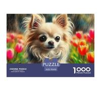 Puzzle di cuccioli carini per adulti e bambini, 1000 pezzi, sfida fantaisiosa, giocattolo a sfida, giochi educativi, decorazione per la casa, regali per giochi educativi, 70x50cm/1000pezzi.