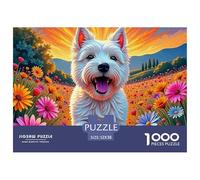 Puzzle di cuccioli carini per adulti e bambini, 1000 pezzi, sfida impossibile, giocattolo educativo, giochi educativi, decorazione per la casa, regali per giochi educativi, 52x38cm/1000pezzi.