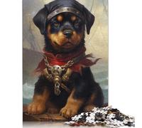 Puzzle di cuccioli pirata Premium 100% riciclato, puzzle in cartone riciclato al 100% per bambini e adulti dai 12 anni in su, regalo di Natale 1000 pezzi (75x50 cm)