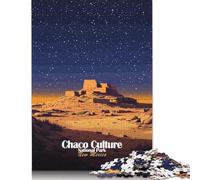 Puzzle di decompressione del Parco Nazionale della Cultura Chaco, puzzle in cartone riciclato al 100% per adulti, regali di Natale, 1000 pezzi (38x26 cm)