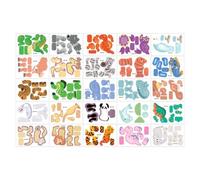 Puzzle Di Di Assemblaggio 3D - Materiale Di Carta Creativa, Fai Da Te Educativo | Giocattolo Di Modellazione Di Stile Insetto, Set Di Costruzione Interattivo, Progetto Di Apprendimento Pratico
