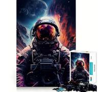 Puzzle di difficoltà "Space Is Wild" per adulti, 1000 pezzi, migliora la memoria, rilassa la mente, bordi netti, elegante regalo (50x75cm)