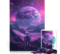 Puzzle di difficoltà "Space Is Wild" per adulti, 1000 pezzi, puro gioco di logica, attività per la casa, taglio netto, bel regalo (38x26cm)