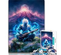 Puzzle di Dio misterioso per adolescenti, puzzle da 1000 pezzi per adolescenti, antistress, per ammazzare il tempo durante le vacanze, con poster abbinato e foglio di quiz (50x75cm)