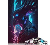 Puzzle di dio nordico, puzzle rettangolare di carta ad incastro preciso per bambini e bambine, regali di Natale 1000 pezzi (75x50 cm)