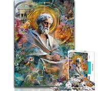 Puzzle di Dio per adulti e adolescenti, 1000 pezzi, aiuta il cervello a esercitare i giocattoli avvincenti per coltivare la pazienza, ottimo regalo (75x50cm)