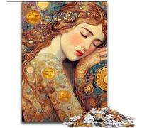 Puzzle di donna addormentata per adolescenti 1000 pezzi, modelli da assemblare, ideali come regalo per tutta la famiglia, adatti per bambini di età compresa tra 26 e 38cm