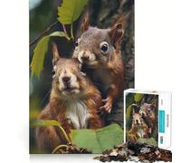 Puzzle di famiglia di animali per ragazzi,1000 pezzi,gioco che migliora le capacità cognitive,pezzi di dimensioni uniformi e precisi,attività divertente per tutta la famiglia (50x75cm)