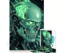 Puzzle di fantascienza da 1000 pezzi per ragazzi, gioco di logica solido, divertimento rilassante, taglio di precisione, (38x52cm)
