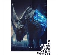 Puzzle di fantascienza Dragon5 per adulti, 1000 pezzi, puzzle per adulti e adolescenti dai 12 anni in su, regali per la vigilia di Natale, 1000 pezzi (75x50 cm)