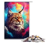 Puzzle di gatti colorati e belli da 1000 pezzi per adulti puzzle impossibile antistress per adolescenti dai 14 anni in su 75x50 cm