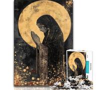 Puzzle di Gesù per adolescenti 1000 pezzi, aiuta il cervello ad esercitare giocattoli avvincenti per coltivare la pazienza gioco di sfida unico 50x75cm