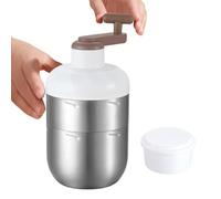 Puzzle di ghiaccio: produttore di rasato, produttore di gelati rasati a mano | Carbone di neve, produttore di cono, armadio manuale per congelatore per la produzione di di escara
