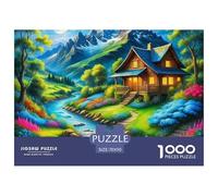 Puzzle di giungla per adulti e bambini, 1000 pezzi, ottimi regali, giocattolo a sfida, giochi educativi, decorazione per la casa, per adulti e bambini dai 14 anni in su, 70x50cm/1000pezzi.