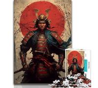 Puzzle di guerrieri ninja giapponesi per adulti e adolescenti, aiuta il cervello a esercitare i giocattoli avvincenti per coltivare la pazienza e l'interazione genitore-figlio (50x75cm)