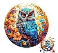 Puzzle di gufo per adulti, puzzle in legno a forma di animale, puzzle divertenti e stimolanti, puzzle in legno a forma unica, puzzle divertenti e stimolanti, puzzle in legno di animali per adulti e