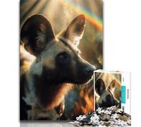 Puzzle di iene per adolescenti, 1000 puzzle, gioco educativo, sfida, giocattolo, decorazione da parete, regali unici per compleanno e Natale, 38x26cm