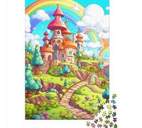 Puzzle Di Impegnativo1000 Pezzi Paese meraviglioso, Per Adulti, Adolescenti E Adolescenti, Materiale Ecologico in Legno, Perfetto Per Il Tempo Libero in Famiglia