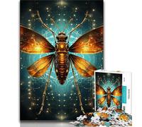 Puzzle di insetti del cielo stellato da 1000 pezzi per adolescenti, attività divertenti da svolgere a casa con assemblaggio di modelli, regalo di compleanno, regali da viaggio (50x75cm)