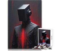 Puzzle di intelligenza artificiale per adolescenti, gioco educativo da 1000 pezzi per stimolare la concentrazione mentale, idea regalo speciale e commovente, dimensioni 38x52cm