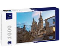 Puzzle di Lais Antica cattedrale Gotica di Santiago de Compostela, Galizia, Spagna 1000 Pezzi