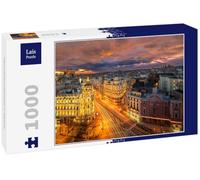 Puzzle di Lais La Principale Via dello Shopping di Madrid 1000 Pezzi