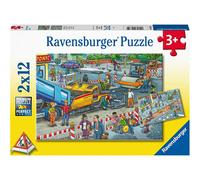 Puzzle di lavoro in strada, 2x12 pezzi. 1 St