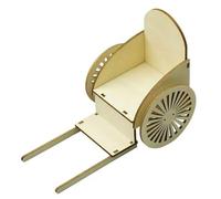 puzzle di legno 3D, Rickshaw 3D Puzzle in legno STEM Esperimento scientifico artigianale