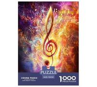 Puzzle Di Legno Artee con note Musicaali Artee Stampa Di Qualit Giochi Rilassamento E Intelligence Punteggio Divertimento Gioco Da 1000 Pezzi Per Adulti Bambini 70x50cm/1000pcs