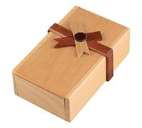 Puzzle Di legno Box con Nascosta Scomparti Rompicapo Gioielli Contenitore di