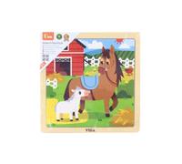 Puzzle di legno Cavallini